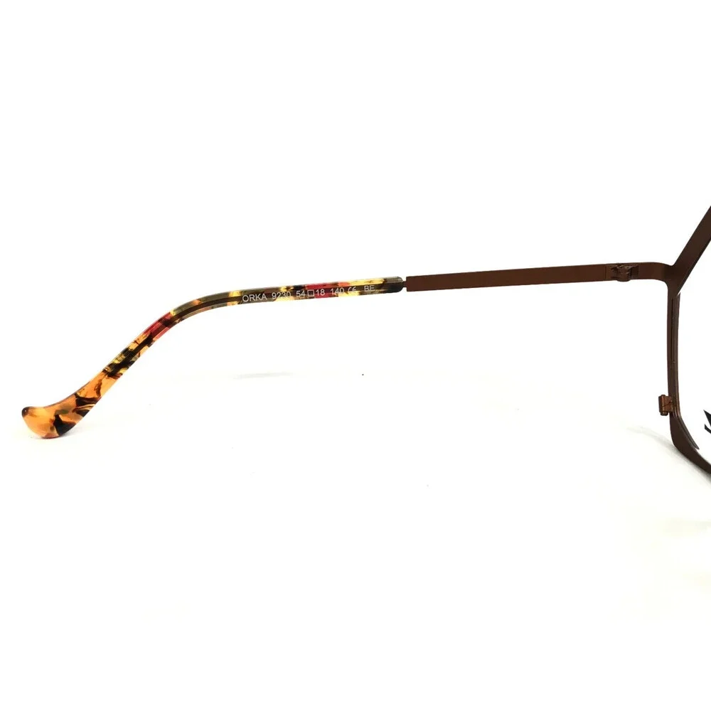 BOZ by J.F. Rey Eyeglasses Frames ORKA 9230 Matte Brown Burgundy Red 54-18-140